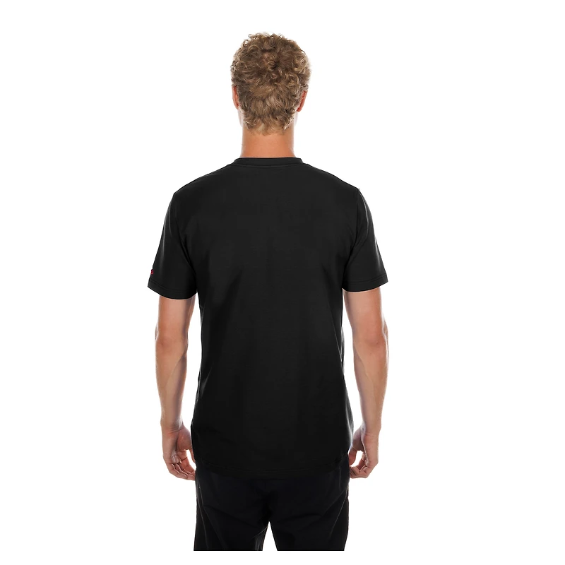 T-shirt noir New Era pour homme