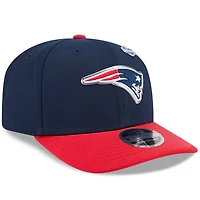 Men's New Era  Blue/Red New England Patriots 2026 NFL Draft 9SEVENTY Adjustable Hat