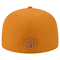 Casquette ajustée New Era 59FIFTY marron England Patriots Color Pack pour homme