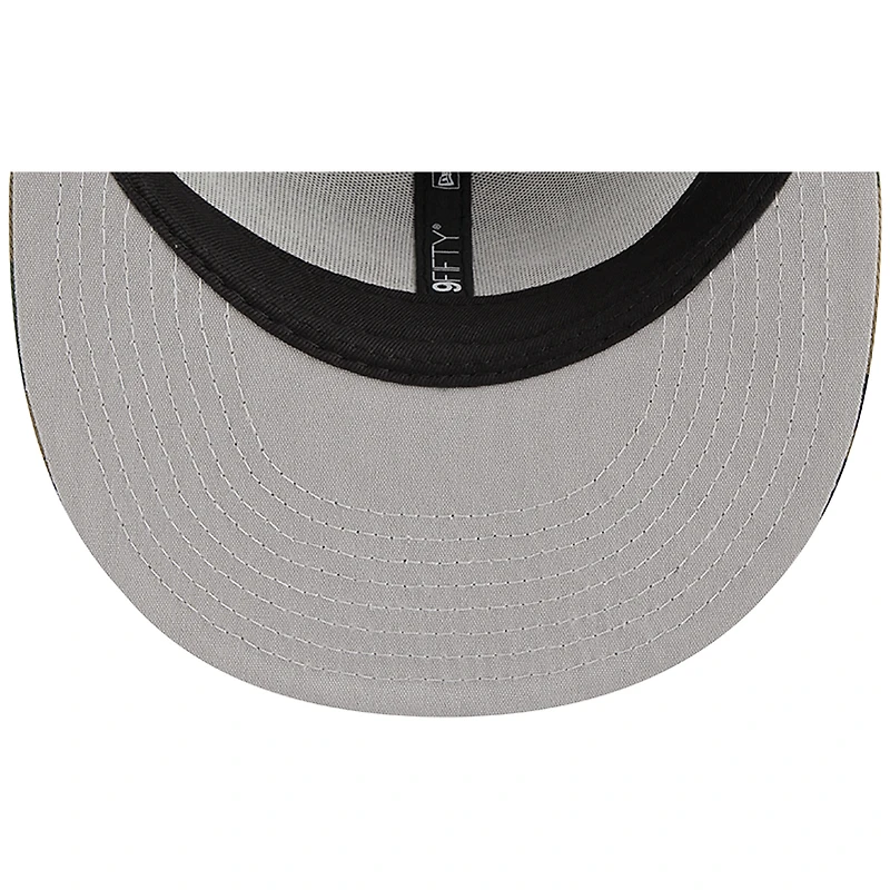 Casquette New Era Camo New England Patriots Throwback Main Trucker 9FIFTY Snapback pour homme