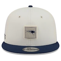 Men's New Era  Cream/Navy New England Patriots 2026 NFL Training Camp 9FIFTY Snapback Hat