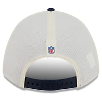 Men's New Era  Cream/Navy New England Patriots 2026 NFL Training Camp 9FORTY Adjustable Hat
