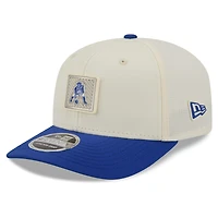 Men's New Era  Cream/Royal New England Patriots 2026 NFL Training Camp 9SEVENTY Adjustable Hat