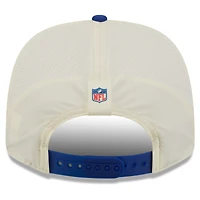 Men's New Era  Cream/Royal New England Patriots 2026 NFL Training Camp 9SEVENTY Adjustable Hat