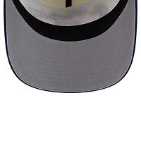 Men's New Era Cream New England Patriots Script 19TWENTY Adjustable Hat