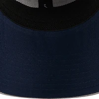 Casquette flexible 39THIRTY New England Patriots Pipe Era pour hommes, gris/bleu marine