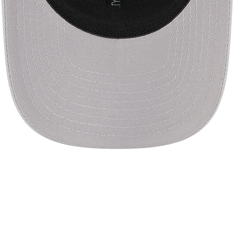 Casquette ajustable 9SEVENTY grise New Era pour homme, collection Rivalries 2025 des New England Patriots
