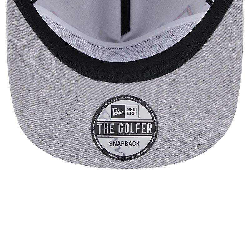 Casquette de golf ajustable en velours côtelé New England Patriots grise New Era pour homme