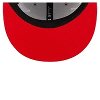 Casquette Snapback 9FIFTY grise New Era pour homme avec logo New England Patriots