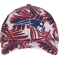 Men's New Era Gray England Patriots Palms 39THIRTY Flex Hat