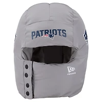Men's New Era  Gray New England Patriots Puffer Balaclava