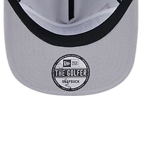 Casquette de golf à visière rabattable New Era grise New England Patriots pour homme