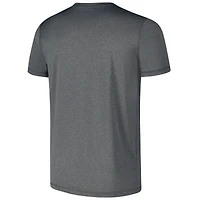 T-shirt New Era pour homme, bleu marine chiné, camp d'entraînement des England Patriots 2024 NFL