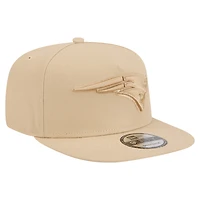 Casquette snapback A-Frame 9FIFTY beige clair New Era pour homme, coloris New England Patriots