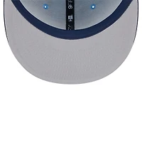 Casquette Snapback 9FIFTY bleu clair New England Patriots Leafy New Era pour hommes
