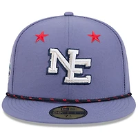 Casquette ajustée 59FIFTY pour homme New Era Meadow Blue England Patriots Collection 2025 Rivalries
