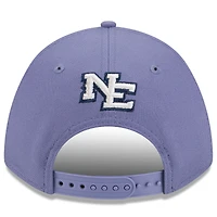 Casquette ajustable New Era Meadow Blue New England Patriots 2025 Rivalries Collection Team 9FORTY M-Crown pour homme