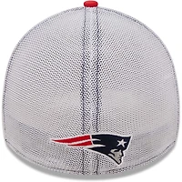 Men's New Era Navy/Red England Patriots Team Banded 39THIRTY - Flex Hat