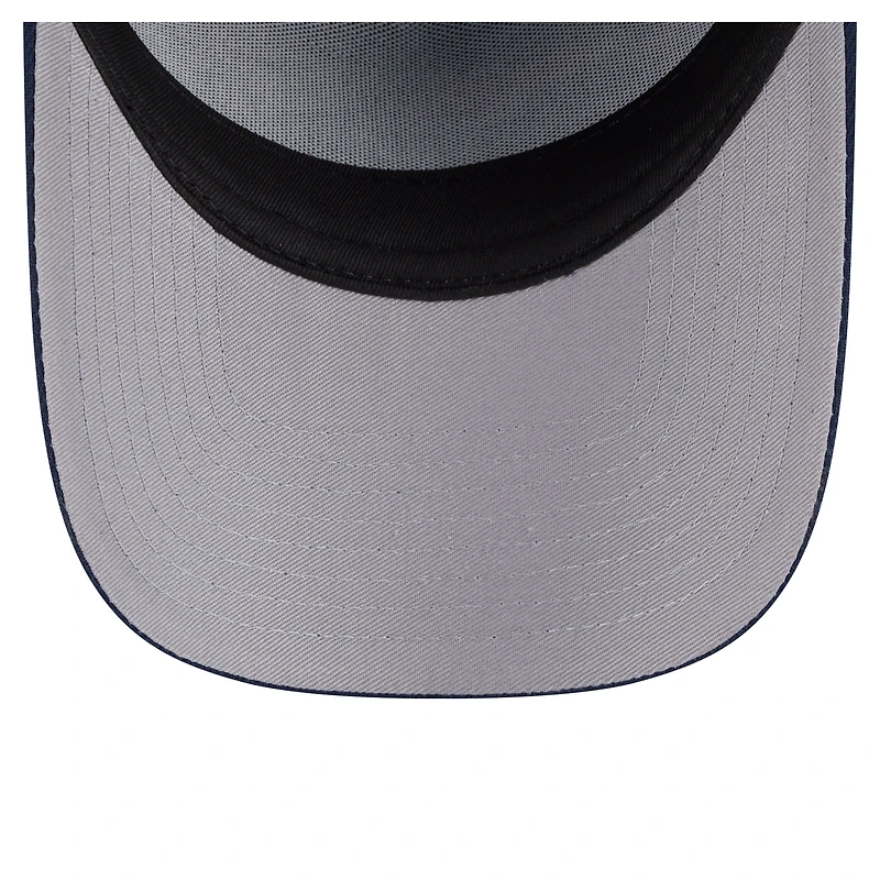 Men's New Era Navy England Patriots A-Frame 59FORTY Fitted Hat