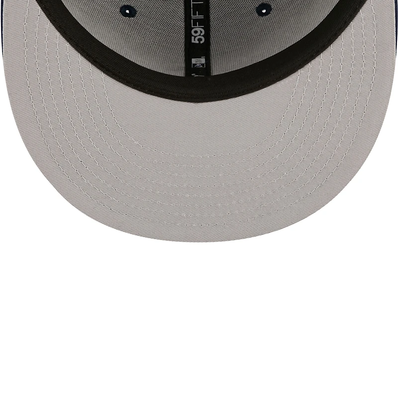 Bandana 59FIFTY New England Patriots Era bleu marine pour homme - Casquette ajustée