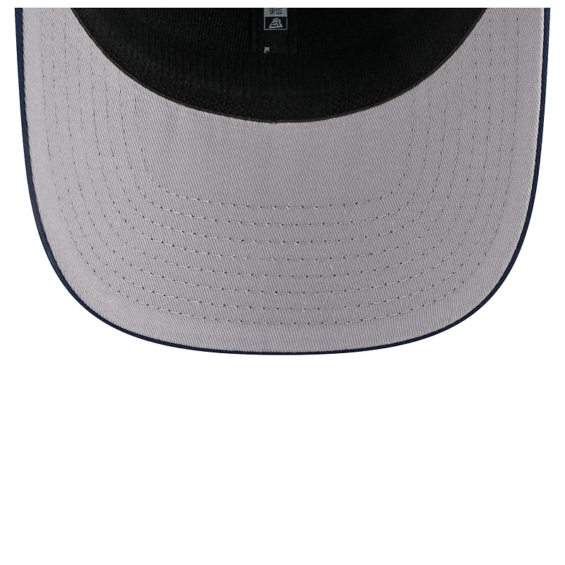 Casquette extensible à pression New Era bleu marine New England Patriots Chant 9SEVENTY pour homme