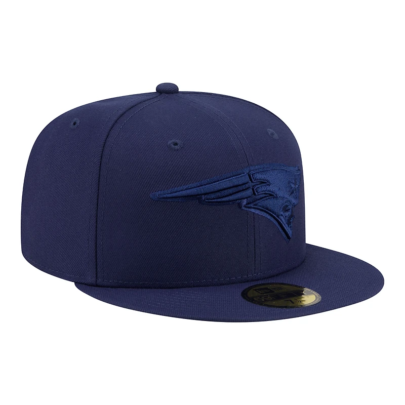 Men's New Era Navy England Patriots Color Pack 59FIFTY Fitted Hat