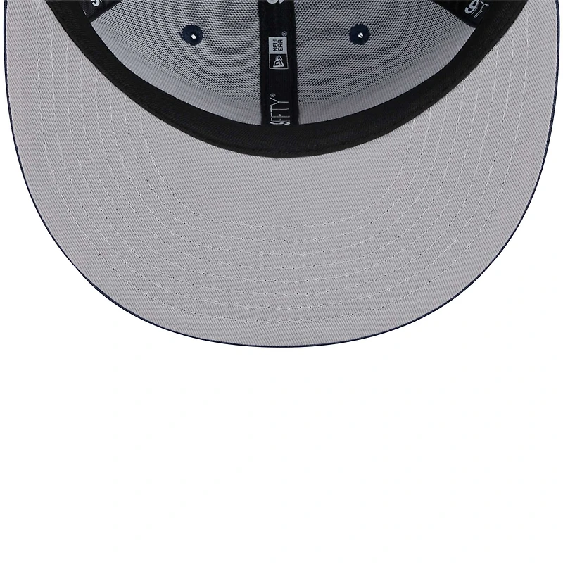 Casquette Snapback 9FIFTY pour homme New Era bleu marine New England Patriots Colour Pack