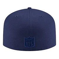 Casquette ajustée New Era 59FIFTY bleu marine England Patriots Color Pack pour homme