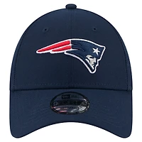 Men's New Era  Navy New England Patriots Core Team 9FORTY Adjustable Hat
