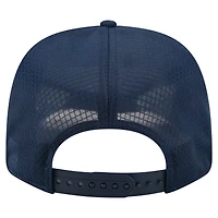 Men's New Era Navy New England Patriots Micro Badge 9SEVENTY Adjustable Hat
