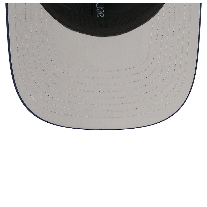 Men's New Era Navy New England Patriots Micro Badge 9SEVENTY Adjustable Hat