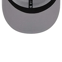Casquette Snapback 9FIFTY Main Blanc sur Blanc New Era New England Patriots pour hommes