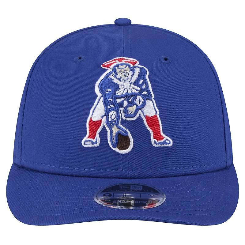Casquette à visière plate 9FIFTY Royal New England Patriots de New Era pour homme