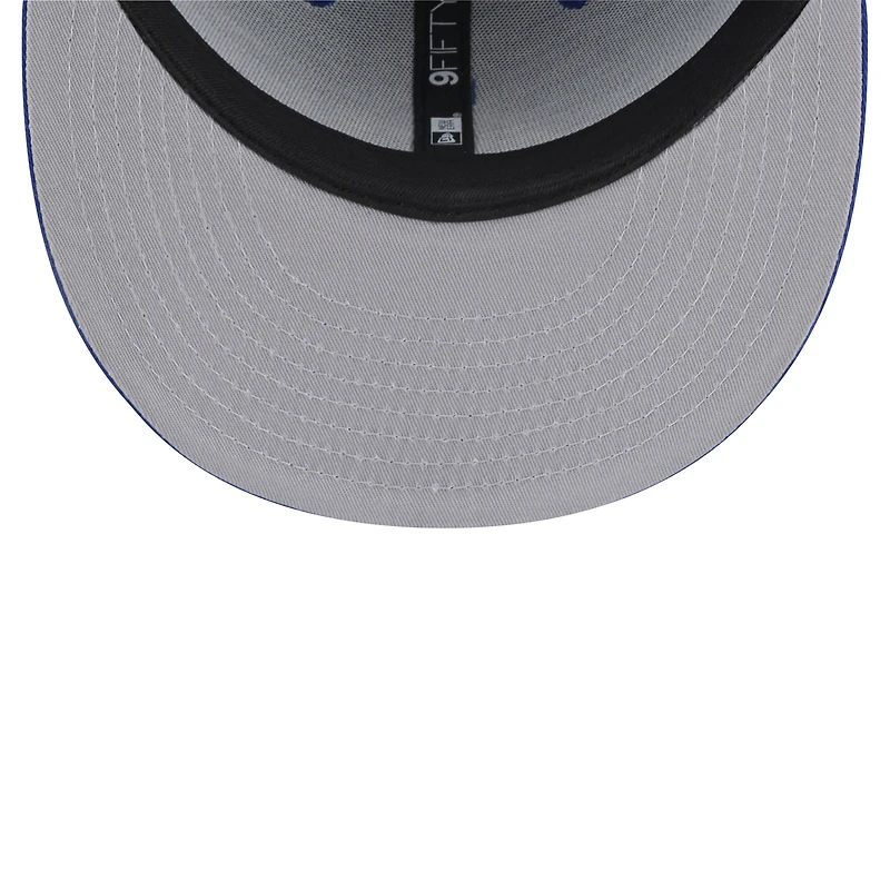 Casquette à visière plate 9FIFTY Royal New England Patriots de New Era pour homme