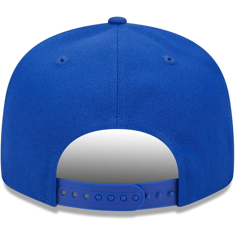 Men's New Era Royal New England Patriots Main Script 9FIFTY Snapback Hat
