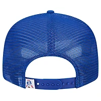 Casquette Snapback 9FIFTY Royal New England Patriots Main Trucker New Era pour homme