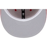 Casquette ajustée 59FIFTY pour homme New Era Scarlet England Patriots Super Bowl XXXVI Main Patch