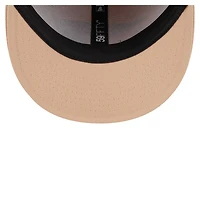 Men's New Era Tan England Patriots Candied Pecan 59FIFTY Fitted Hat