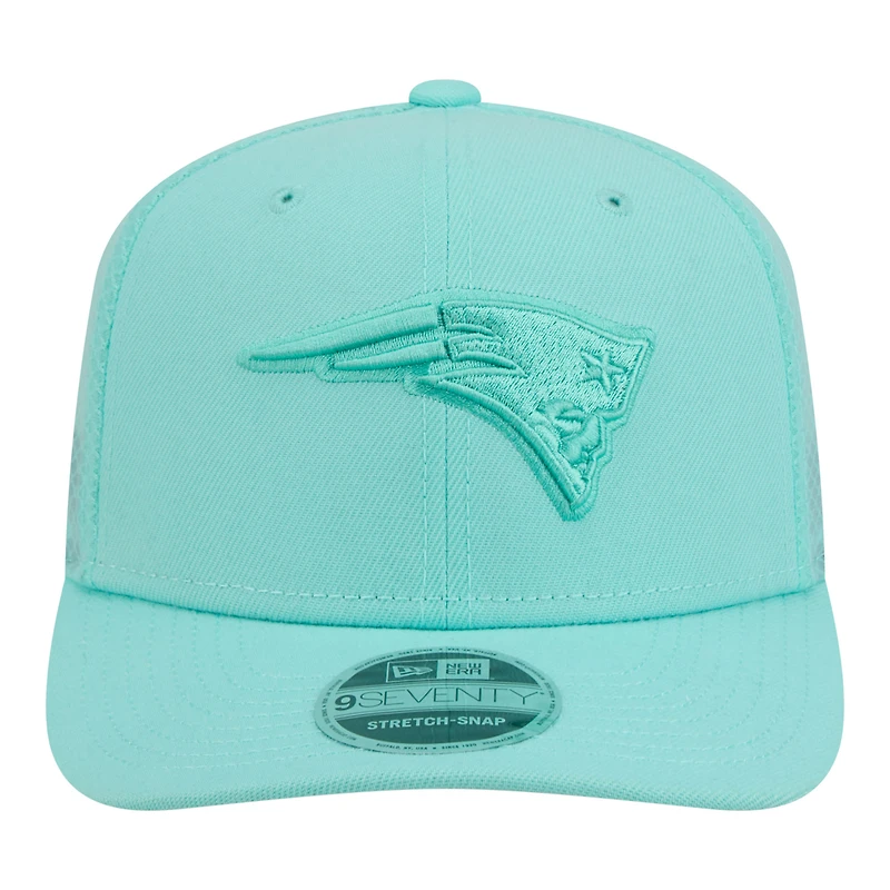 Casquette ajustable New Era turquoise New England Patriots 9SEVENTY pour homme