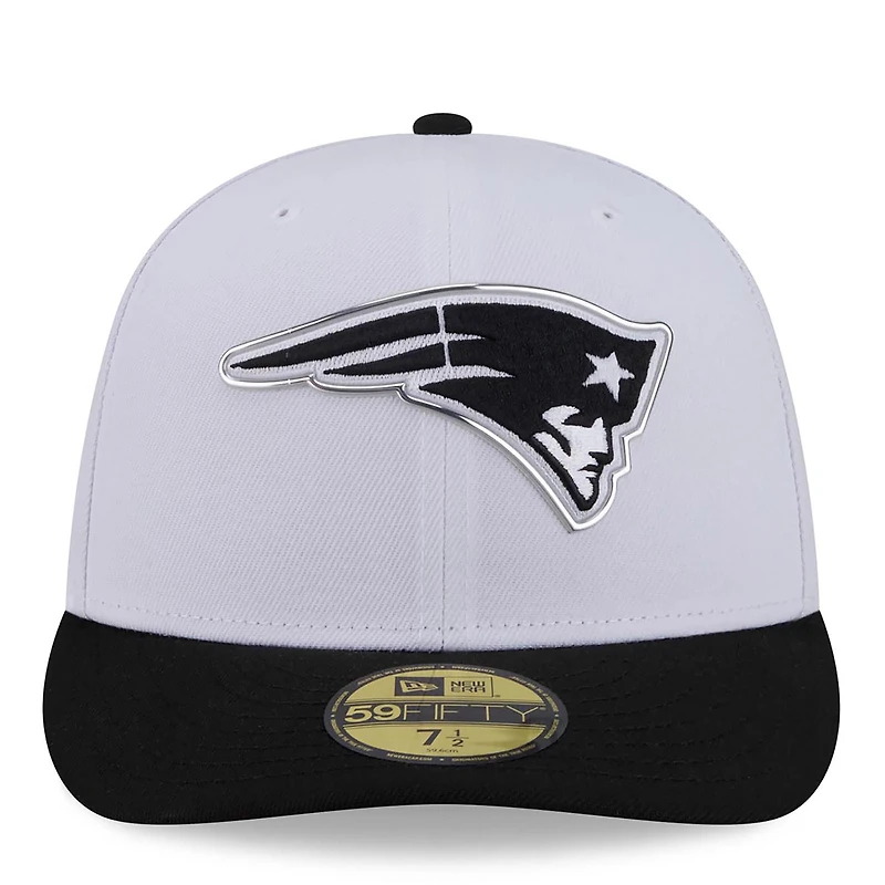 Men's New Era / England Patriots 2026 NFL Draft Pre-Curved 59FIFTY Fitted Hat