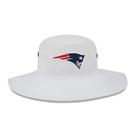 Chapeau bob panama New England Patriots 2023 NFL Training Camp New Era pour homme, blanc