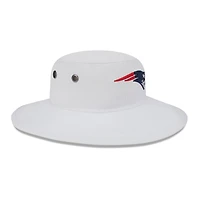 Chapeau bob panama New England Patriots 2023 NFL Training Camp New Era pour homme, blanc