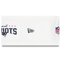 Bandeau blanc New Era pour homme, collection Rivalries 2025, New England Patriots