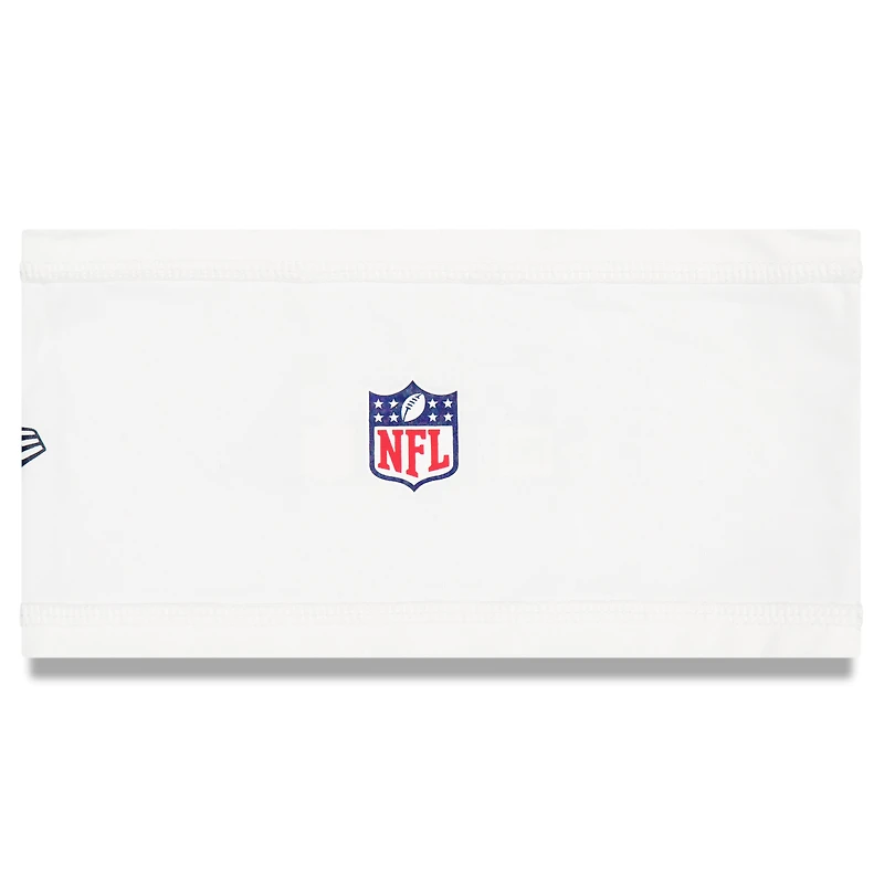 Bandeau blanc New Era pour homme, collection Rivalries 2025, New England Patriots
