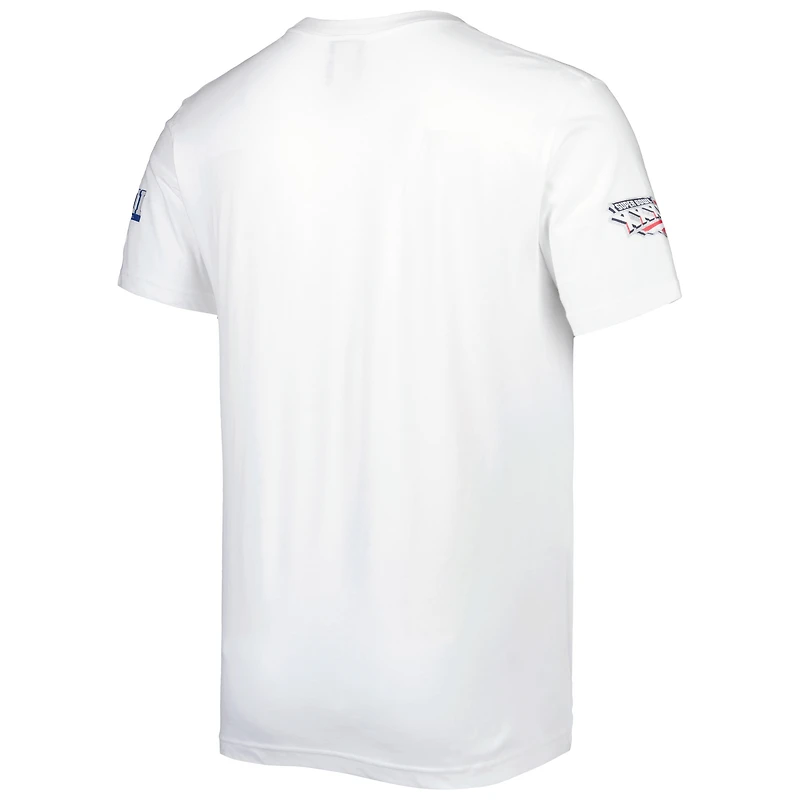 Men's New Era White England Patriots Historic Champs T-Shirt