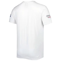 Men's New Era White England Patriots Historic Champs T-Shirt