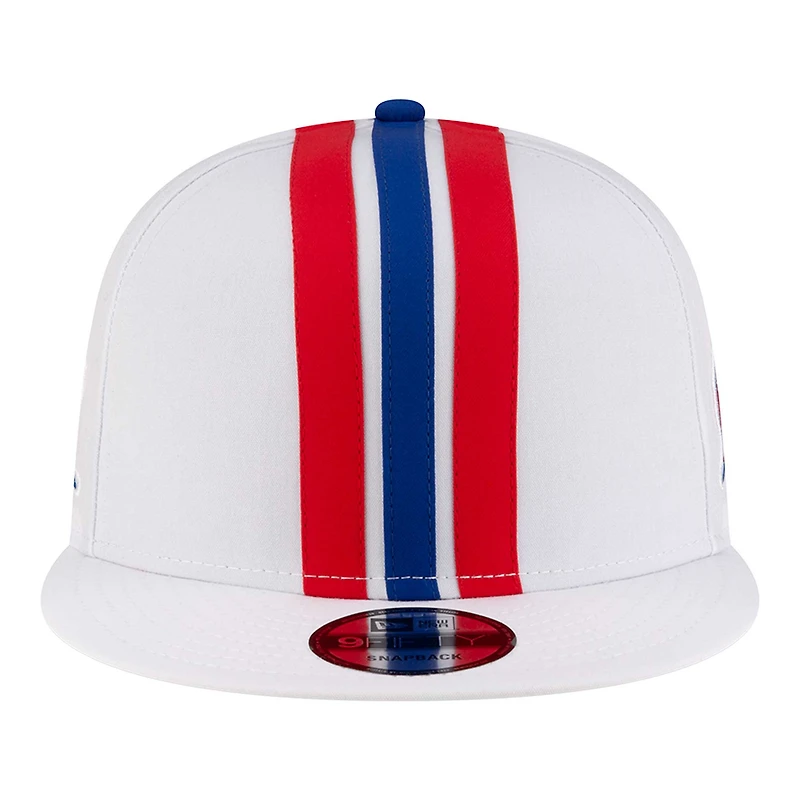 Casquette Snapback 9FIFTY blanche New Era New England Patriots pour homme