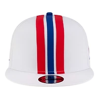 Casquette Snapback 9FIFTY blanche New Era New England Patriots pour homme