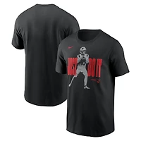 Men's Nike Drake Maye Black New England Patriots Just Do It T-Shirt