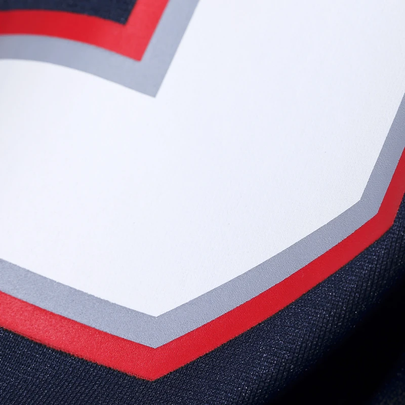 Men's Nike Efton Chism III  Navy New England Patriots Team Game Jersey